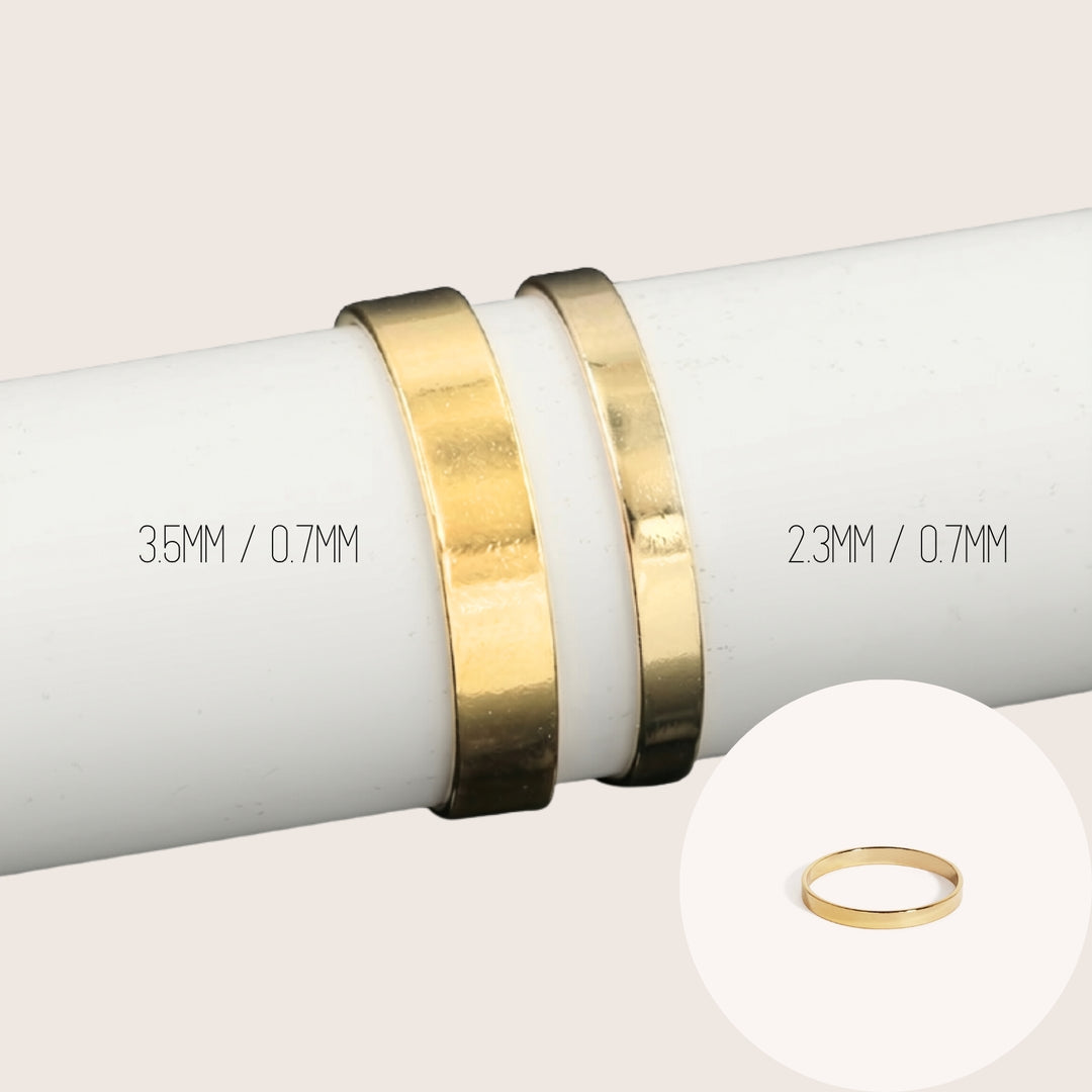 14K Gold Filled Ellis Stacking Ring