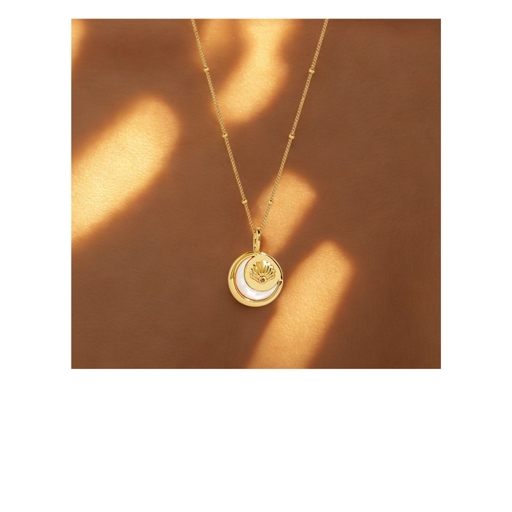 18K Gold Vermeil Mahsa Pendant Necklace