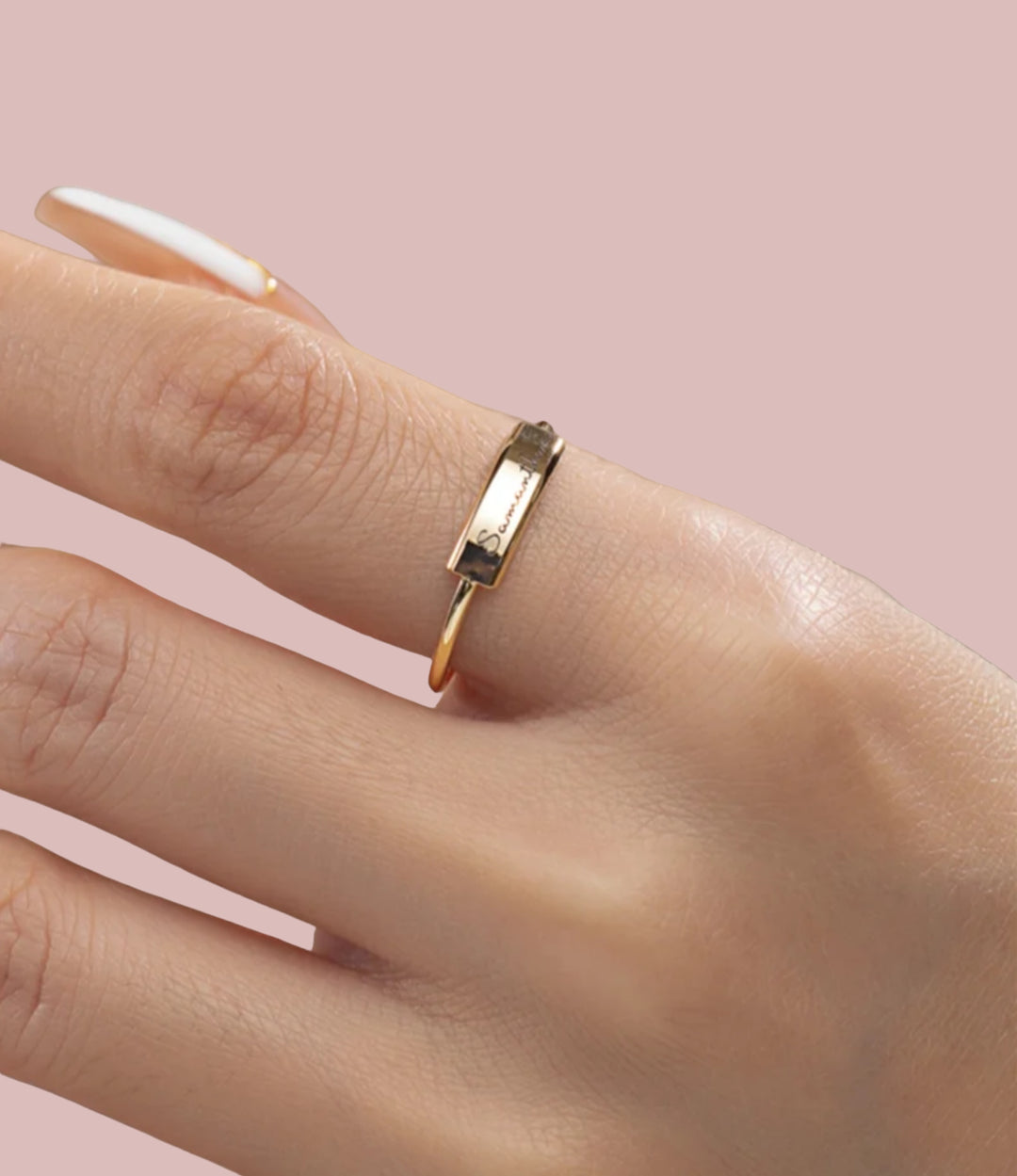 14K Gold Filled Dea Stacking Ring