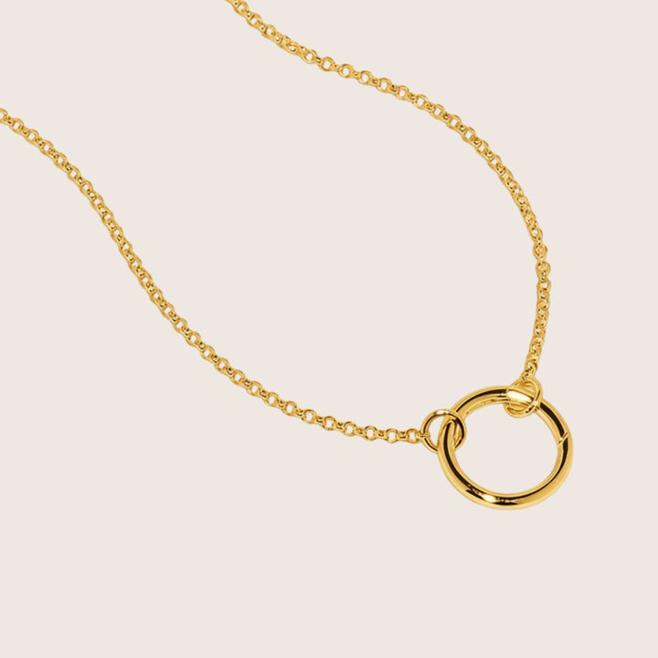 Orbis Necklace – 18K Gold Plated over 925 Sterling Silver
