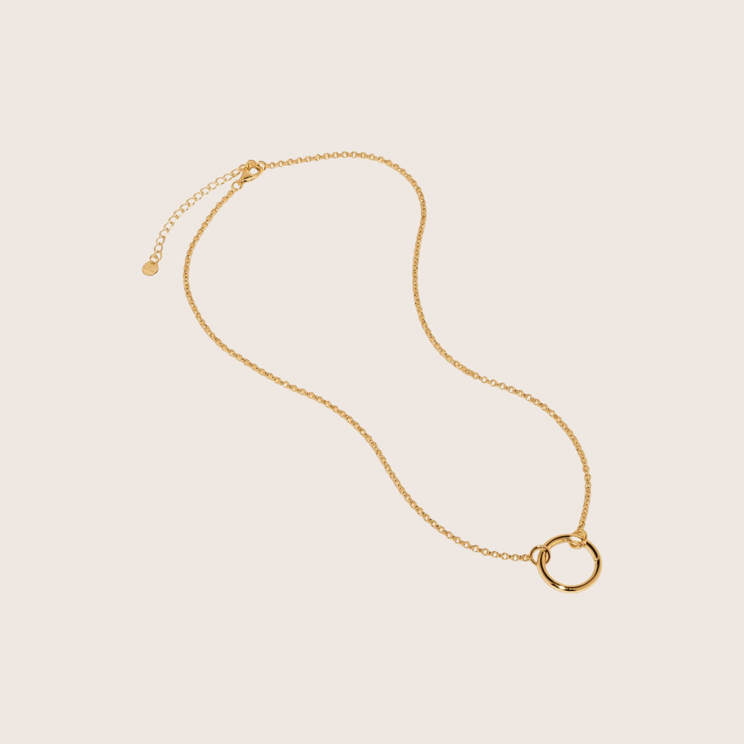 Orbis Necklace – 18K Gold Plated over 925 Sterling Silver