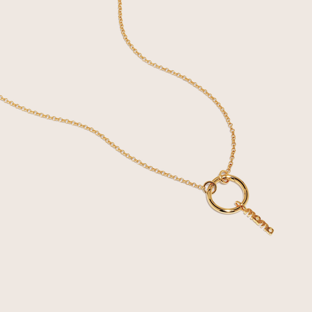 Orbis Necklace – 18K Gold Plated over 925 Sterling Silver