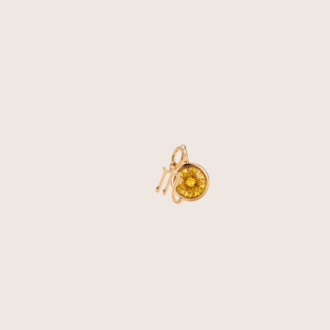 Scorpio Celestial Pair – Gold Plated over Sterling Silver