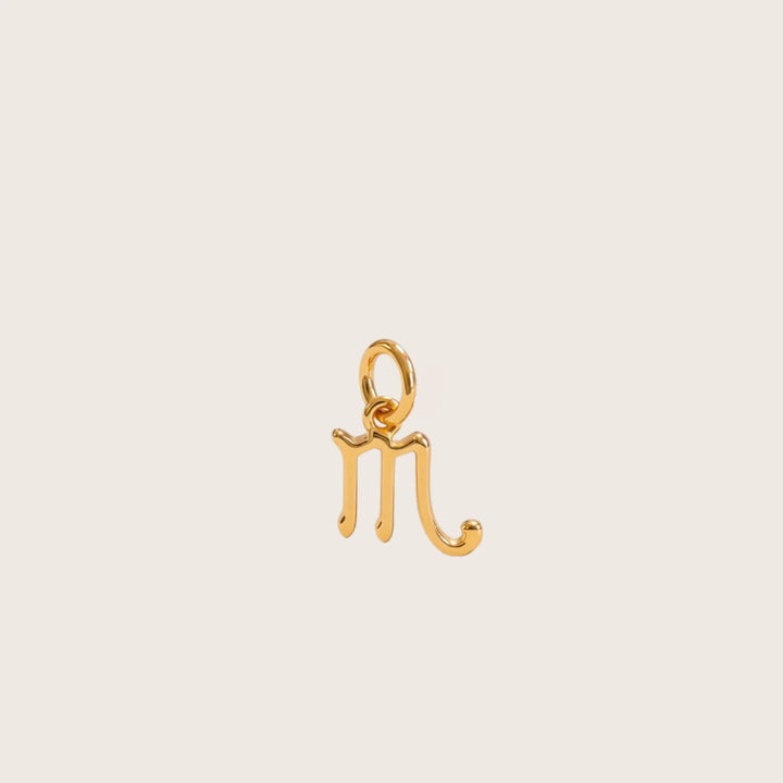 Scorpio Celestial Pair – Gold Plated over Sterling Silver