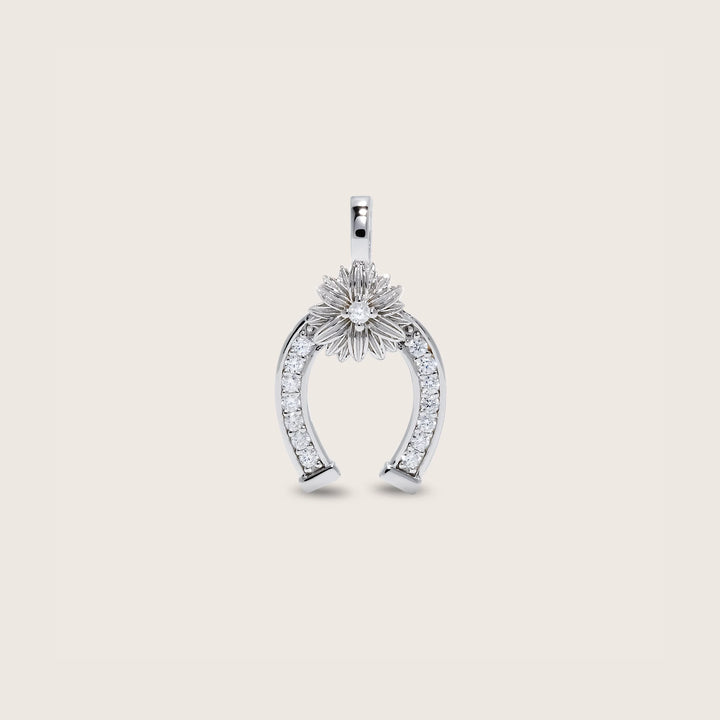 18K Gold Plated Soleia Lucky Horseshoe Charm