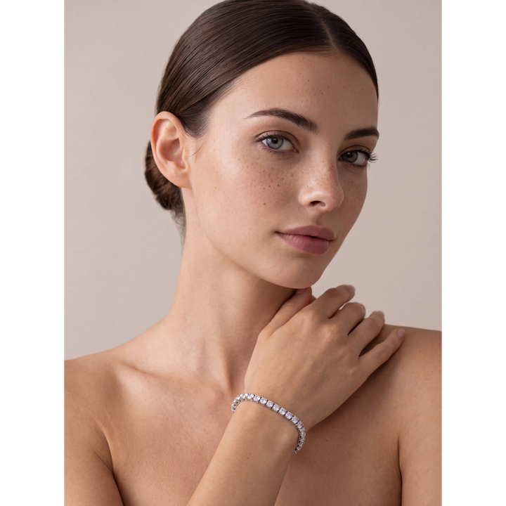 925 Sterling Silver Tennis Bracelet