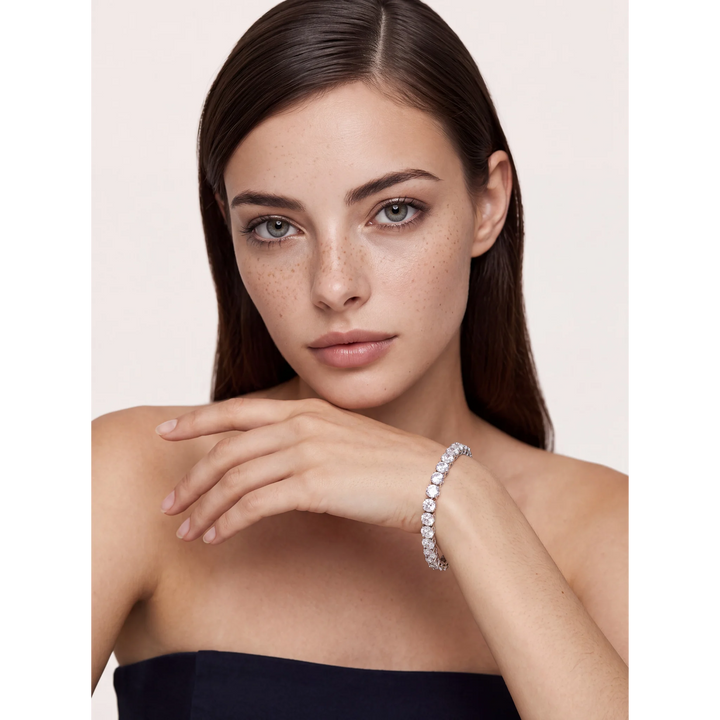 925 Sterling Silver Tennis Bracelet