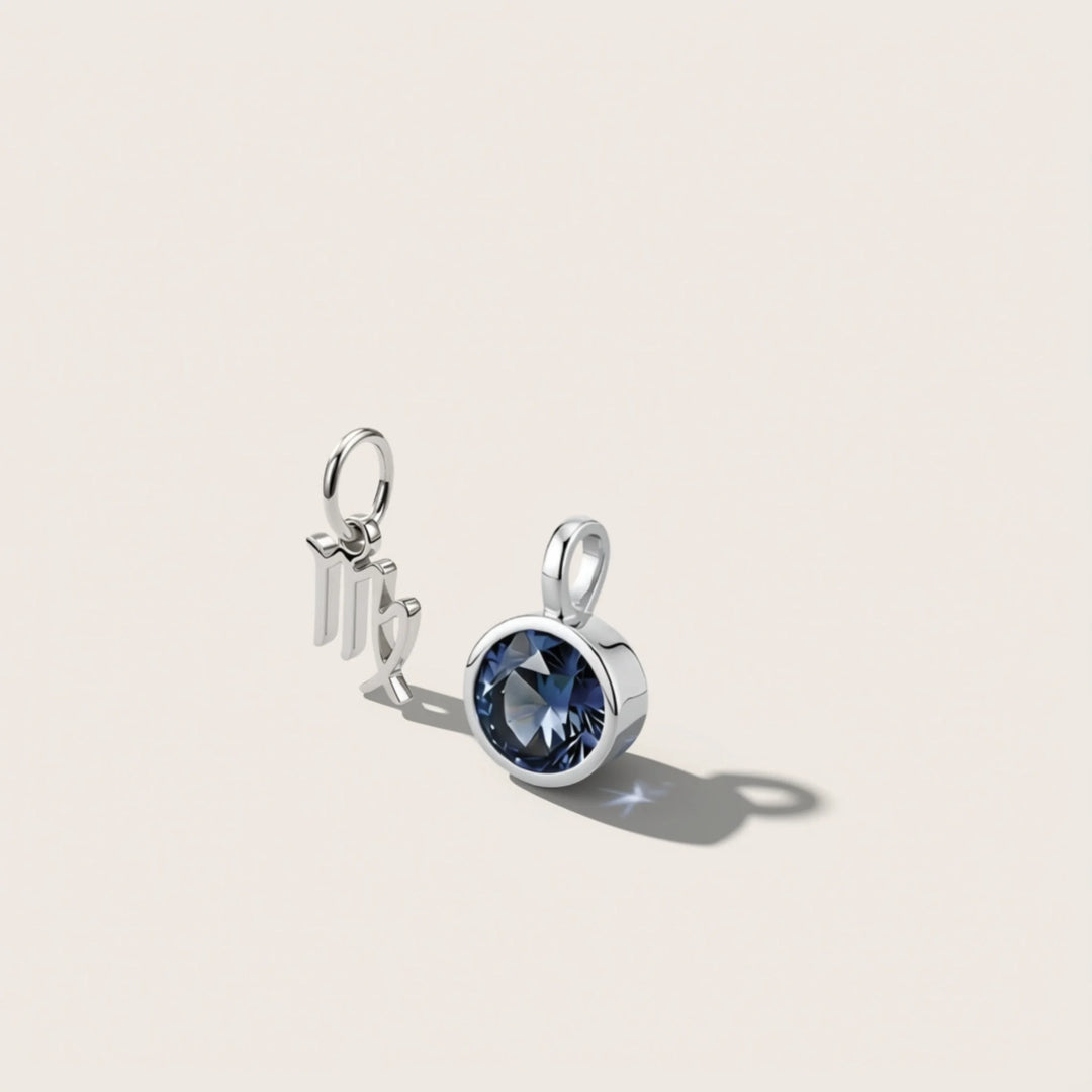 Virgo Celestial Pair – Gold Plated over Sterling Silver