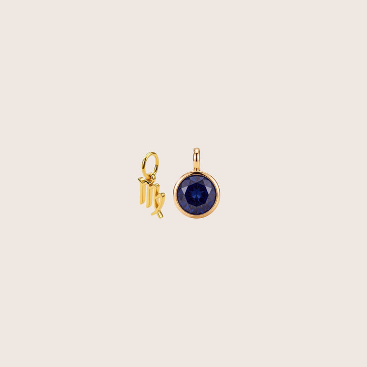 Virgo Celestial Pair – Gold Plated over Sterling Silver